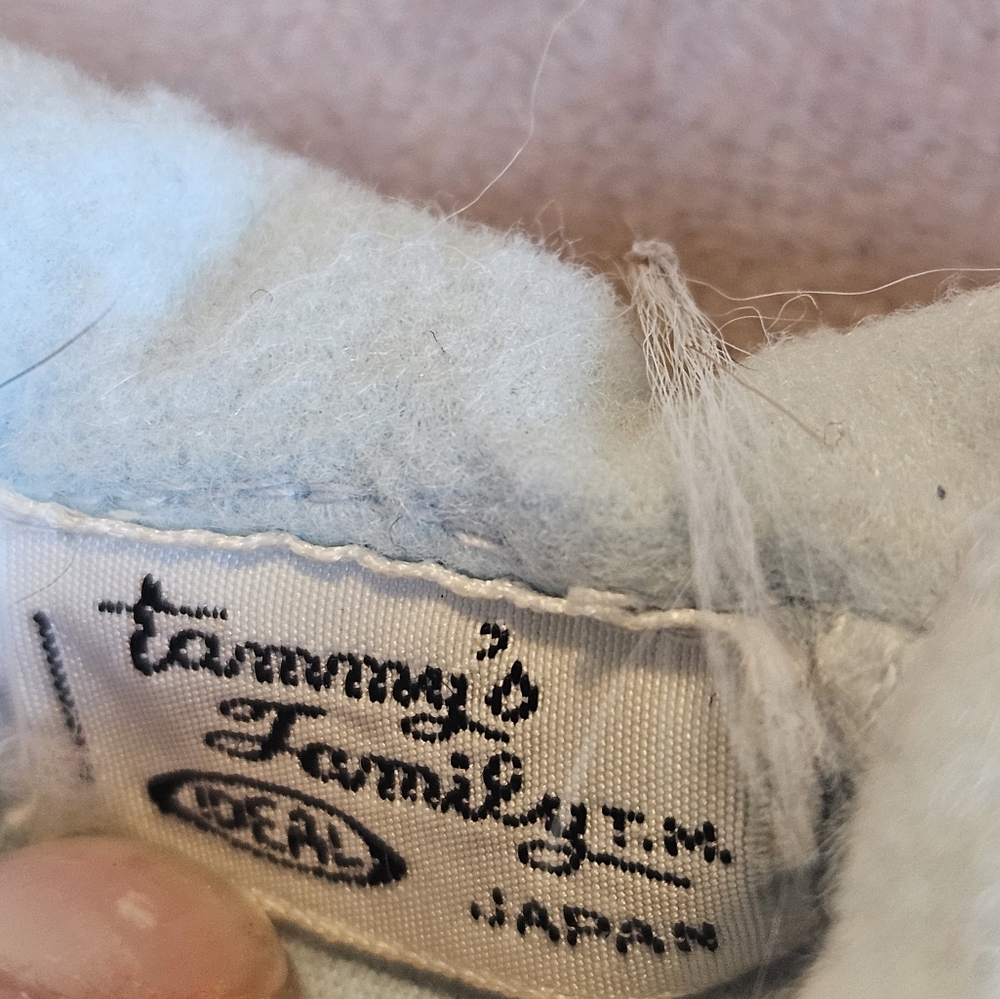 Vintage Ideal Tammy's family lazy dayz blue housecoat